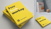 6582+ Book Photoshop Mockup Download Free PSD