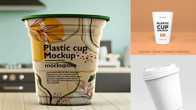 6597+ Plastic Cup Mockup Psd Free Best for Showcase