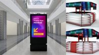 6601+ Kiosk Mockup Download Free