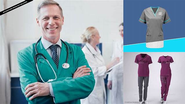 661+ Doctor Uniform Mockup Free PSD Download