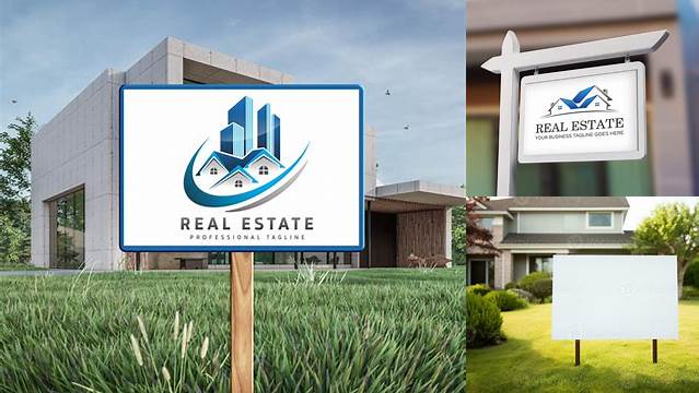 6616+ Real Estate Yard Sign Mockup Free Download Free