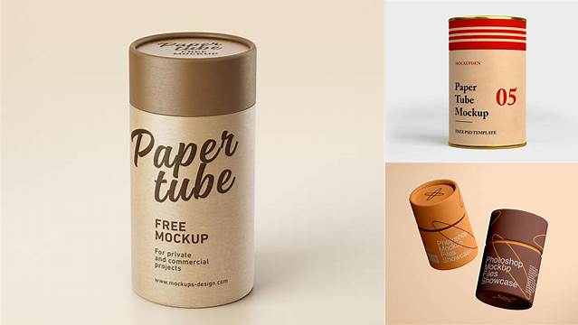 6618+ Paper Tube Mockup Free Download Digital Download