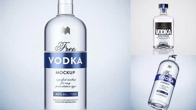 6627+ Vodka Bottle Mockup Free Mockup File Free Download