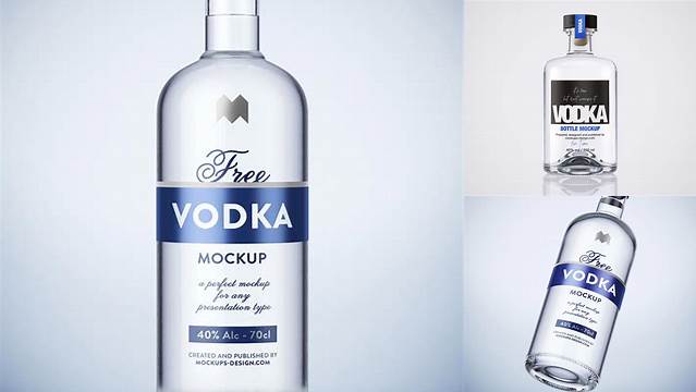 6627+ Vodka Bottle Mockup Free Mockup File Free Download