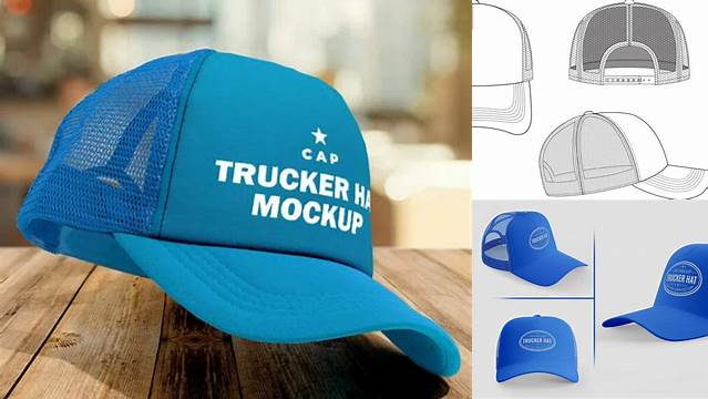 6629+ Trucker Hat Template Psd Digital Resource Free Download