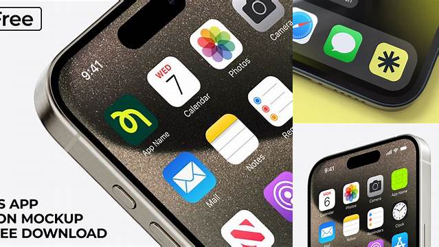 663+ App Icon Mockup Iphone Free Download Design Mockup