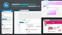 6631+ Free Mockup Linkedin Digital Download