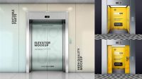 6632+ Elevator Mockup Free Digital Download