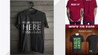 6636+ Mockup Kaos Cdr Free PSD for Designers