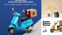 6647+ Delivery Bike Mockup Psd Free For Free Download