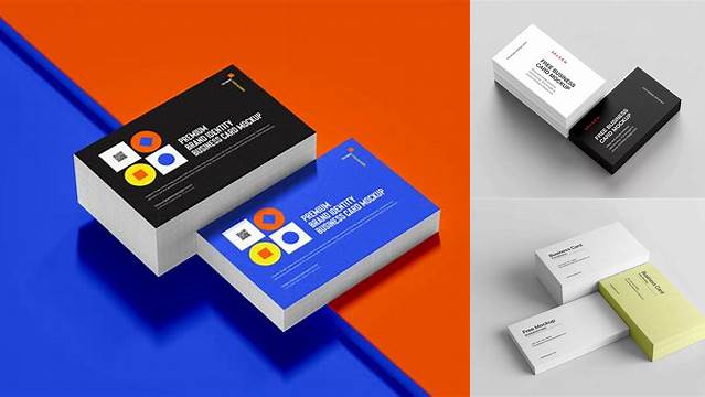 6654+ Business Card Mockup Vk For Free Download