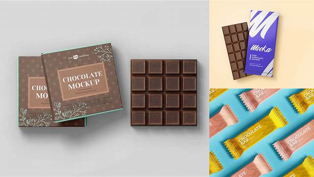 6656+ Chocolate Free Mockup Exclusive Free Creative Resource