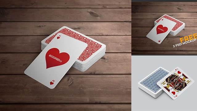 6661+ Playing Card Mockup Premium Freebie for Designers