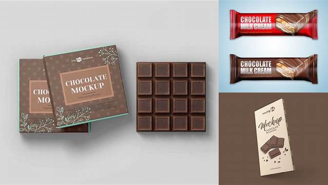 6665+ Mockup Chocolate Exclusive Free PSD Mockups