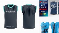 6668+ Sleeveless Shirt Mockup Creative Design File