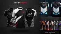 6669+ Mock Up Jersey Esport Custom Mockup PSD for Free