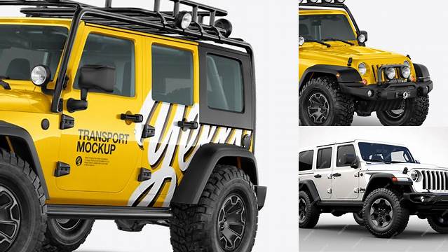 6673+ Jeep Wrangler Mockup Exclusive Free Photoshop Asset