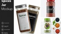 6685+ Spice Jar Mockup Best for Showcase