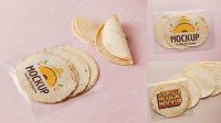 6685+ Tortilla Mockup Custom Graphic Mockup File