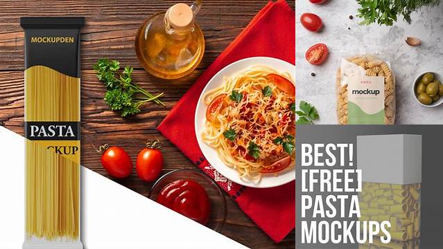 6694+ Pasta Mockup Free Download Free