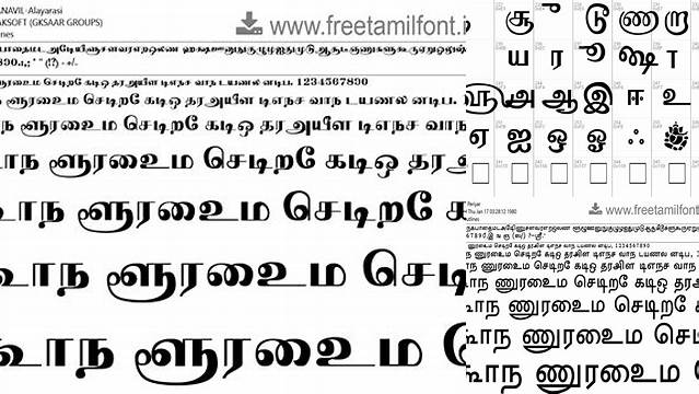 6701+ All Tamil Fonts Download Drive Zip Easy-to-Use PSD Template