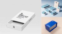 6719+ Box Sleeve Mockup Best for Showcase