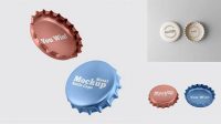 6720+ Metal Bottle Cap Elegant Photoshop Mockup