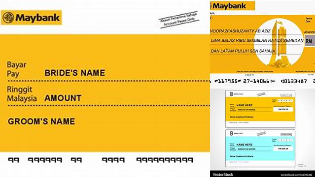 6725+ Maybank Mock Cheque Template Download PSD for Free