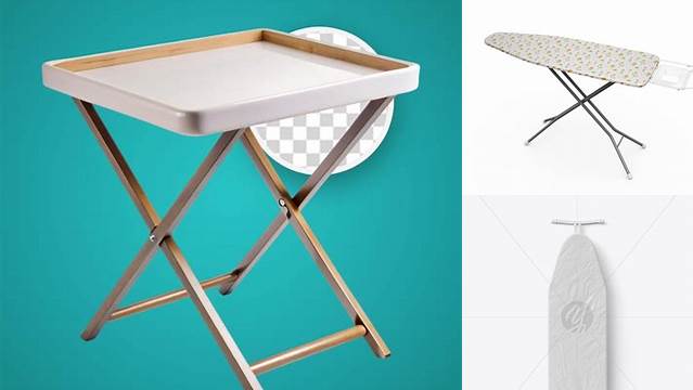 6726+ Vintage Ironing Board PSD Mockup Digital Photoshop Free Mockup