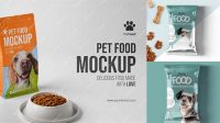 6730+ Dog Food Packaging Mockup Free PSD