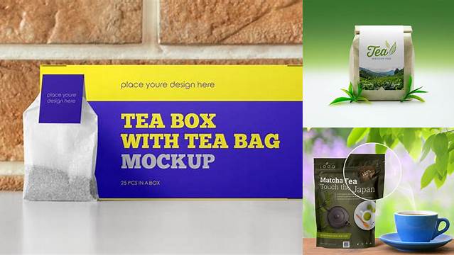 6734+ Tea Pouch Mockup Psd Free Download PSD File Download