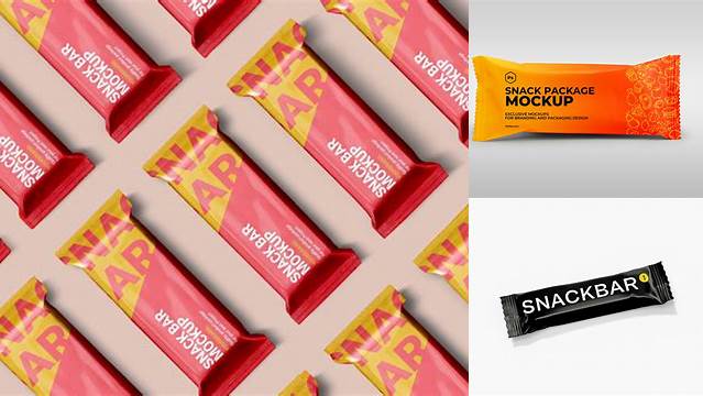 6736+ Snack Bar Mockup Free Customizable Design Files