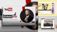 6748+ Youtube Ad Mockup Professional Design PSD