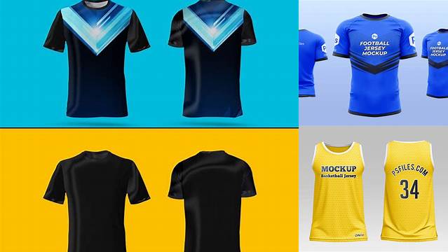 6749+ Download Mock Up Jersey Cdr Custom PSD Mockup Template