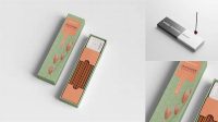 6750+ Incense Sticks Box Mockup Free Download Premium Quality PSD Freebie