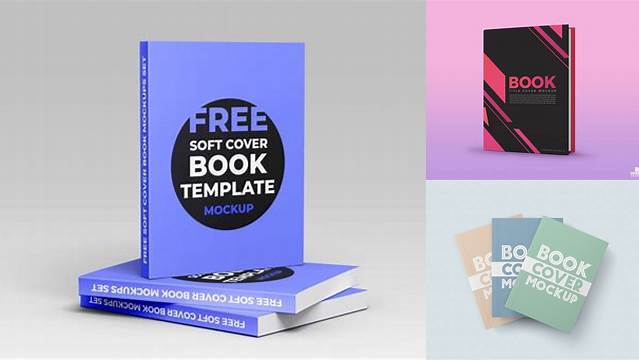 6751+ Book with Fabric Cover PSD Mockup Top View Download Customizable PSD