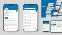 6763+ Linkedin Mobile Mockup Easy Editable