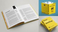 6764+ Book Mockup Psd For Free Download