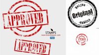 6767+ Stamp Template Psd Free PSD