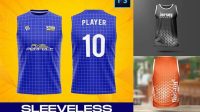 6770+ Sleeveless Jersey Mockup Creative PSD Templates