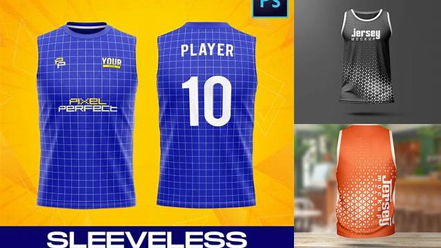 6770+ Sleeveless Jersey Mockup Creative PSD Templates