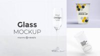 6773+ Plastic Glass Mockup Editable PSD File