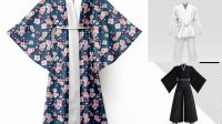 6775+ Kimono Mockup Versatile and Modern PSD Mockup