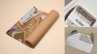 6783+ Grease Paper Mockup Modern Design PSD