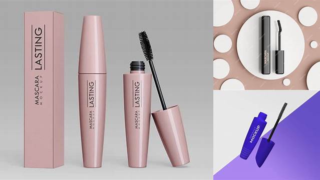 6783+ Mascara with Box PSD Mockup High-End PSD Download