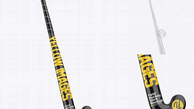 6790+ Glossy Field Hockey Stick Half Side View Hero Shot Download Premium PSD Resource