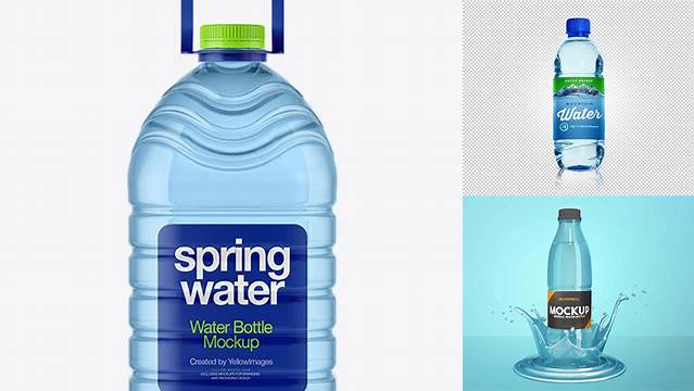 6793+ 5l Water Bottle PSD Mockup Creative High-Resolution PSD Freebie