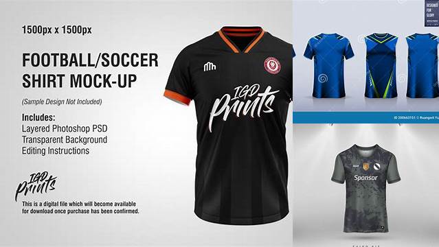 6793+ Mockup Camiseta De Futbol Best for Showcase