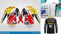 6797+ Mockup Jersey Motocross Free Graphic Resource