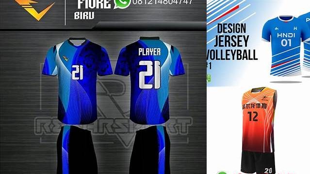 6797+ Mockup Jersey Voli Cdr Best Free Mockup PSD